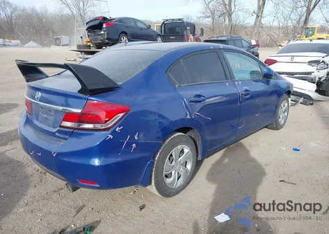 2013 Honda Civic Lx from USA, damaged, VIN 19XFB2F50DE208699